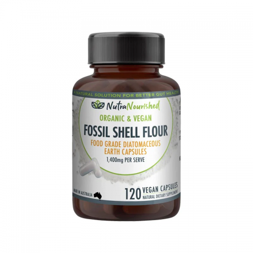 Organic Fossil Shell Flour 120 Caps