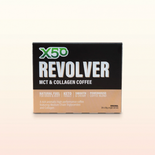 X50 Revolver MCT and Collagen High Performance Coffee - Original- 20s