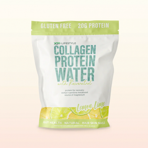 X50 Collagen Protein Water 30 Serves - Lemon Lime